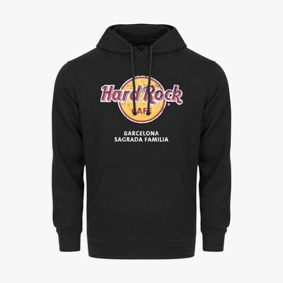 Unisex Classic Logo Hoodie Black